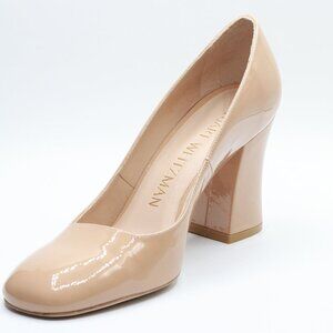 Stuart Weitzman Curveblock 85 Pump Adobe 8.5 B